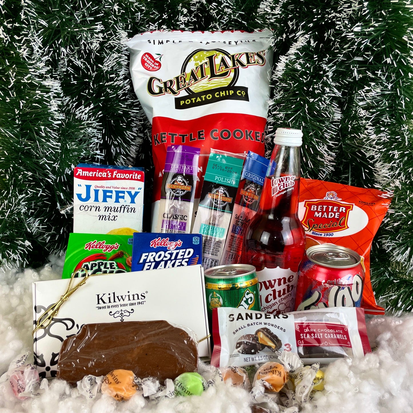 "Michigander" Made in Michigan Gift Basket