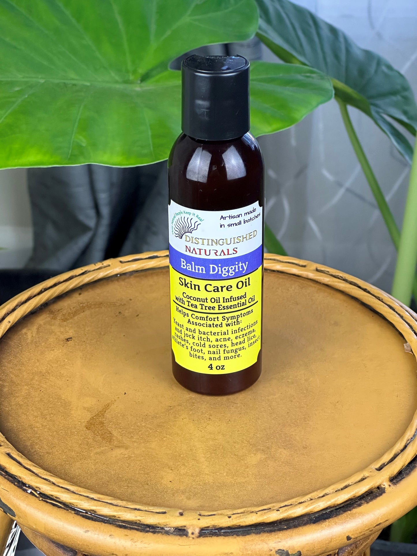 Balm Diggity – Coconut Oil Infused with Tea Tree Essential Oil