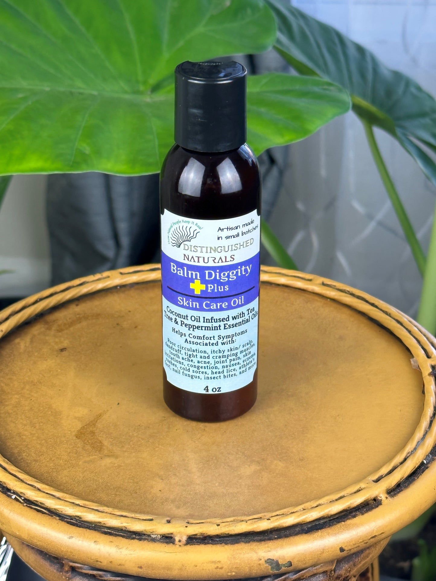 Balm Diggity Plus - Coconut Oil Infused with Tea Tree and Peppermint Essential Oils